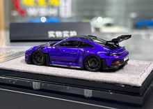 Load image into Gallery viewer, HH 1:64 Purple 992.1 GT3 RS Sports Model Diecast Resin Car New Collection
