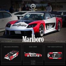 Load image into Gallery viewer, TM 1:64 JDM Red RX7 Veilside Figure Racing Sports Model Diecast Metal Car New Collection
