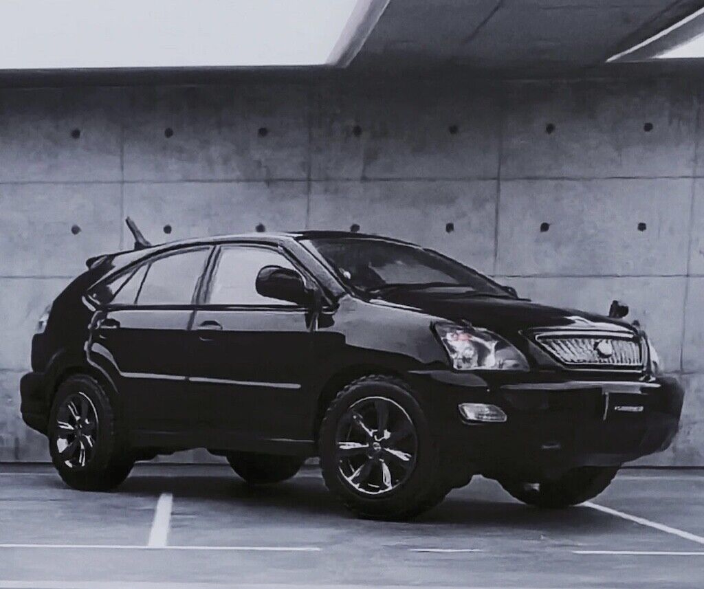 GCD 1:64 2003 Black HARRIER SUV Sports Model Diecast Metal Car New