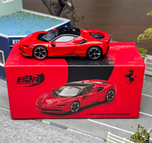 Load image into Gallery viewer, BBR 1:64 SF90 Rosso Corsa Sports Model Diecast Metal Car New Collection
