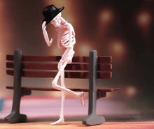 Load image into Gallery viewer, 1:64 Painted Figure Model Miniature Resin Diorama Sand Skeleton Skull Toy White Collection
