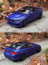 Load image into Gallery viewer, HH 1:64 Dark Blue M4 CS F82 Coupe Sports Model Diecast Metal Car New Collection
