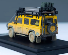 Load image into Gallery viewer, Master 1:64 Yellow Camel Defender 110 SUV ORV Sport Model Diecast Metal Car
