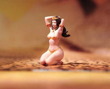 Load image into Gallery viewer, 1:64 Painted Figure Model Miniature Resin Diorama Sand Bikini Princess Lady Girl Collection
