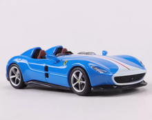 Load image into Gallery viewer, Bburago 1:43 Blue Monza SP2 Racing Sports Model Diecast Metal Car Box New
