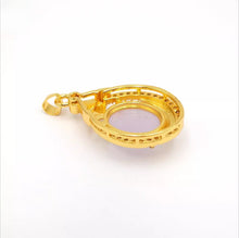 Load image into Gallery viewer, Nature Jade Water Drop Pendant Necklace Gift Jewelry charm Blessing Lucky New g
