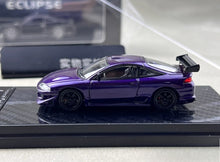 Load image into Gallery viewer, Transcend 1:64 Purple 1995 Eclipse GS Coupe Sports Model Diecast Metal Car New Collection
