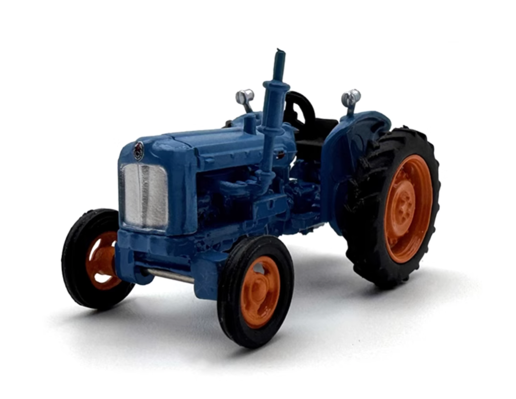 1:76 Blue Fortson Tractor Model Diecast Metal Car New Collection
