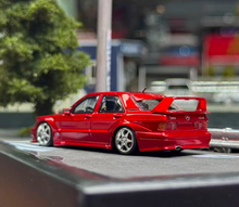 Load image into Gallery viewer, HKM 1:64 Red 190E W201 2.5-16 Evo II Sedan Sports Model Diecast Metal Car New Collection
