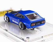 Load image into Gallery viewer, IG 1:64 Blue JDM Fairlady Z S30 Pandem Sports Model Diecast Resin Car New Collection
