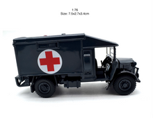 Load image into Gallery viewer, 1:76 WW2 Military Austin K2 Royal Ambulance Model Diecast Metal Car New Collection
