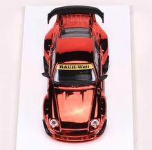 Load image into Gallery viewer, FS 1:64 Fast Speed Red RWB 993 GT Racing Sports Model Diecast Metal Car New Collection
