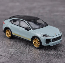 Load image into Gallery viewer, TH 1:64 Gray Cayenne Turbo GT SUV Sports Model Diecast Metal Car New Collection
