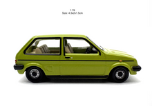 Load image into Gallery viewer, 1:76 Green Austin Mini Metro Classic Hatchback Model Diecast Metal Car New Collection
