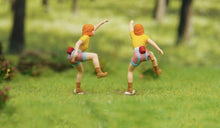 Load image into Gallery viewer, 1:64 Painted Figure Model Miniature Resin Diorama Sand Hiker Climber Backpacker New Collection
