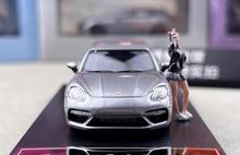 Load image into Gallery viewer, Liberty 1:64 Silver Panamera Turbo S Figure Sports Model Diecast Metal Car New Collection

