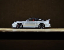 Load image into Gallery viewer, MT 1:64 Silver Silvia S13 180SX Spirit REI Sports Model Diecast Metal Car New Collection
