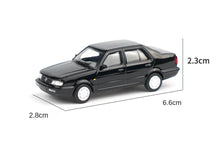 Load image into Gallery viewer, XCARTOYS 1:64 Black 2003 VW Jetta Sedan Classic Model Diecast Metal Car New
