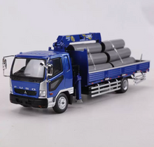 Load image into Gallery viewer, GCD 1:64 Blue Fuso Fighter Truck Crane Model Diecast Metal Car New Collection

