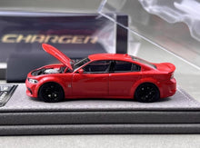 Load image into Gallery viewer, Elite 1:64 Red Charger SRT Engine Sedan Sports Model Diecast Metal Car New Collection

