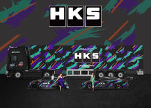 Load image into Gallery viewer, TM 1:64 HKS M4 RWB Beetle Scania Truck Figure Sport Model Diecast Metal Car
