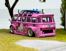 Load image into Gallery viewer, LMLF 1:64 Pink VW T1 RWB Van Bus Camper Kombi Model Diecast Metal Car New Collection
