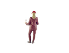 Load image into Gallery viewer, 1:64 Painted Figure Mini Model Miniature Resin Diorama Contruction Worker Sand
