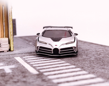 Load image into Gallery viewer, U2 1:64 Silver Centodieci 110 Super Racing Sports Model Diecast Resin Car New
