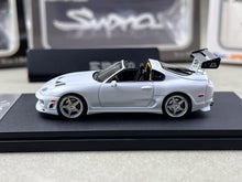 Load image into Gallery viewer, FS 1:64 White Supra A80 Targa Convertible Sports Model Diecast Metal Car New Collection

