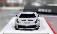 Load image into Gallery viewer, 1:64 Matte Gray 458 GT LB Racing Sports Model Diecast Resin Car BN
