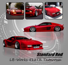Load image into Gallery viewer, Star 1:64 Red Testarossa 512TR LB Works Sports Model Diecast Metal Car New Collection
