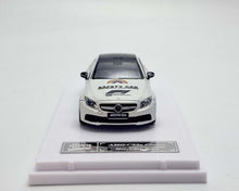Load image into Gallery viewer, Howie 1:64 White C63s Coupe Safty Sports Model Diecast Metal Car New Collection
