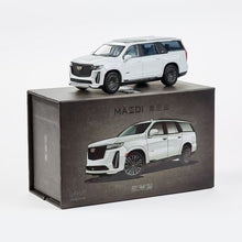 Load image into Gallery viewer, Masdi 1:64 White Escalade Full Size SUV Sports Model Diecast Metal Car New Collection
