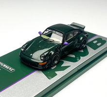 Load image into Gallery viewer, Tarmac 1:64 Green RWB 964 Sports Model Diecast Metal Car New Collection
