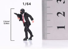 Load image into Gallery viewer, 1:64 Painted Figure Model Miniature Resin Diorama Sand Ferocious Bandit Man Toy
