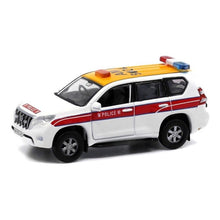 Load image into Gallery viewer, TINY 1:64 White Hongkong Police Toyota Prado 2013 SUV Off Road Model Toy Metal Car
