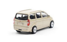 Load image into Gallery viewer, XCARTOYS 1:64 Gold Wuling Hongguang Mini Van MPV Model Toy Metal Car NIP
