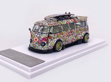 Load image into Gallery viewer, Liberty 1:64 T1 Camper Van Sunflower Kombi Sports Model Diecast Metal Car New
