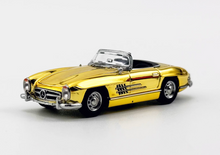 Load image into Gallery viewer, YS 1:64 Plating Gold 300SL W198 Convertible Sports Model Diecast Metal Car New Collection
