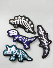 Load image into Gallery viewer, Dog Squeaky Toys Dinosaur Shaped Chew Puppy Oxford Toy Teeth Grinding Pet Gift
