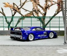 Load image into Gallery viewer, Inno 1:64 Blue LBWK F40 2024 Tokyo Salon Sports Model Diecast Metal Car New Collection
