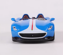 Load image into Gallery viewer, Bburago 1:43 Blue Monza SP2 Racing Sports Model Diecast Metal Car Box New
