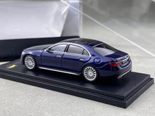 Load image into Gallery viewer, AR 1:64 Navy Blue Benz AMG S63 E Performance Sport Model Diecast Metal Car New Collection
