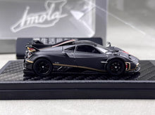 Load image into Gallery viewer, LCD 1:64 Black Carbon Imola Black Rims Sports Model Diecast Metal Car New Collection
