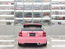 Load image into Gallery viewer, MH 1:18 Pink Civic Type R EK9 B16B Vtec Engine Model Diecast Metal Car New Collection
