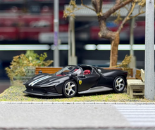 Load image into Gallery viewer, BBR 1:64 Matt Black Daytona SP3 Convertible Sports Model Diecast Metal Car New Collection

