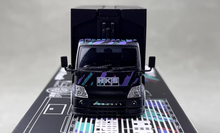 Load image into Gallery viewer, MT 1:64 Black HKS H300 Tow Box Truck Custom Model Diecast Metal Car New Collection
