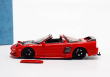 Load image into Gallery viewer, FY 1:64 Red NSX TRA Camper Roof Tent Trailer Sport Model Diecast Metal Car New Collection
