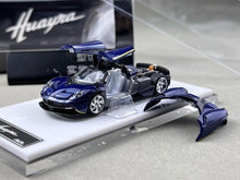 Load image into Gallery viewer, HKM 1:64 Blue Huayra Coupe 2014 Racing Sports Model Diecast Metal Car New Collection
