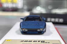 Load image into Gallery viewer, DMH 1:64 Blue 1984 288 GTO Racing Sports Model Diecast Resin Car BN
